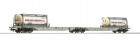 76928 Roco Articulated flat car of AAE
